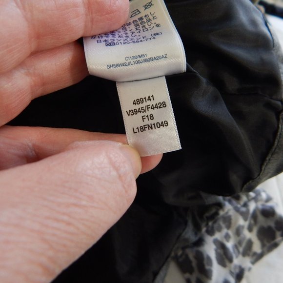 LANDS END puffer vest coat jacket outerwear down filled gray plus 20W 22W 2X - Picture 7 of 7